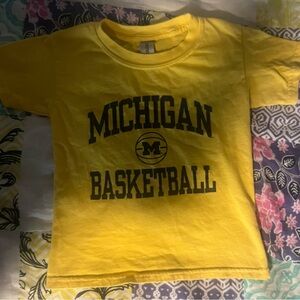 University of Michigan Basketball T-shirt (toddler)